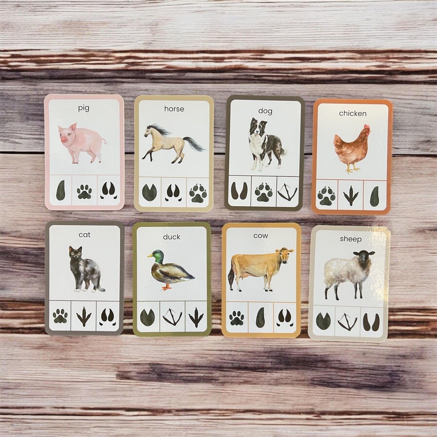 Cub & Bear’s Travel Pouches - Farmyard Animal Collection