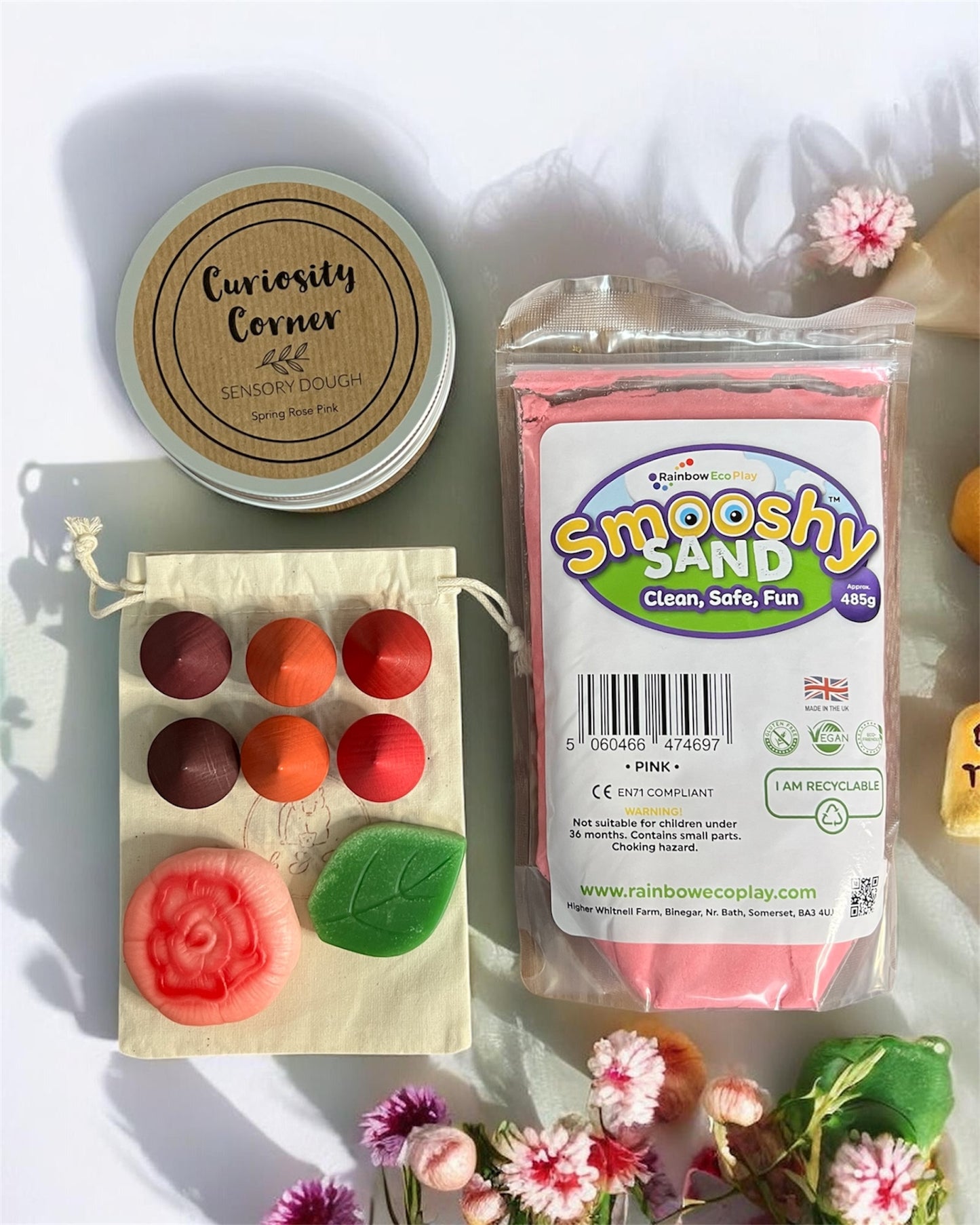 Cub & Bear's Monthly Sensory Play Subscription Box ~ April ~ Gardens in Spring