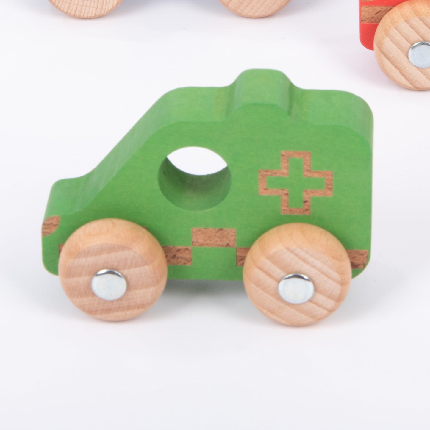 Rainbow Wooden Vehicles (12M+)