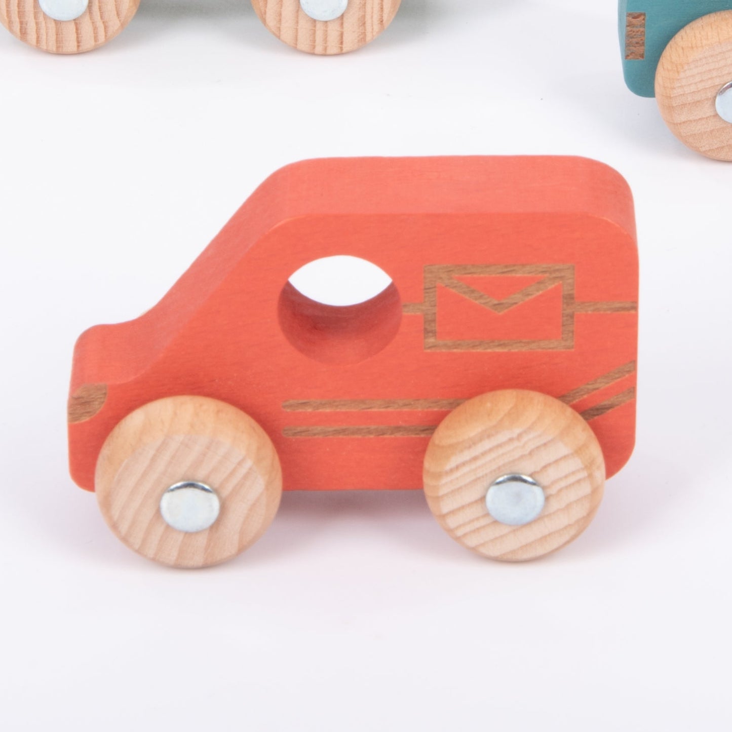 Rainbow Wooden Vehicles (12M+)