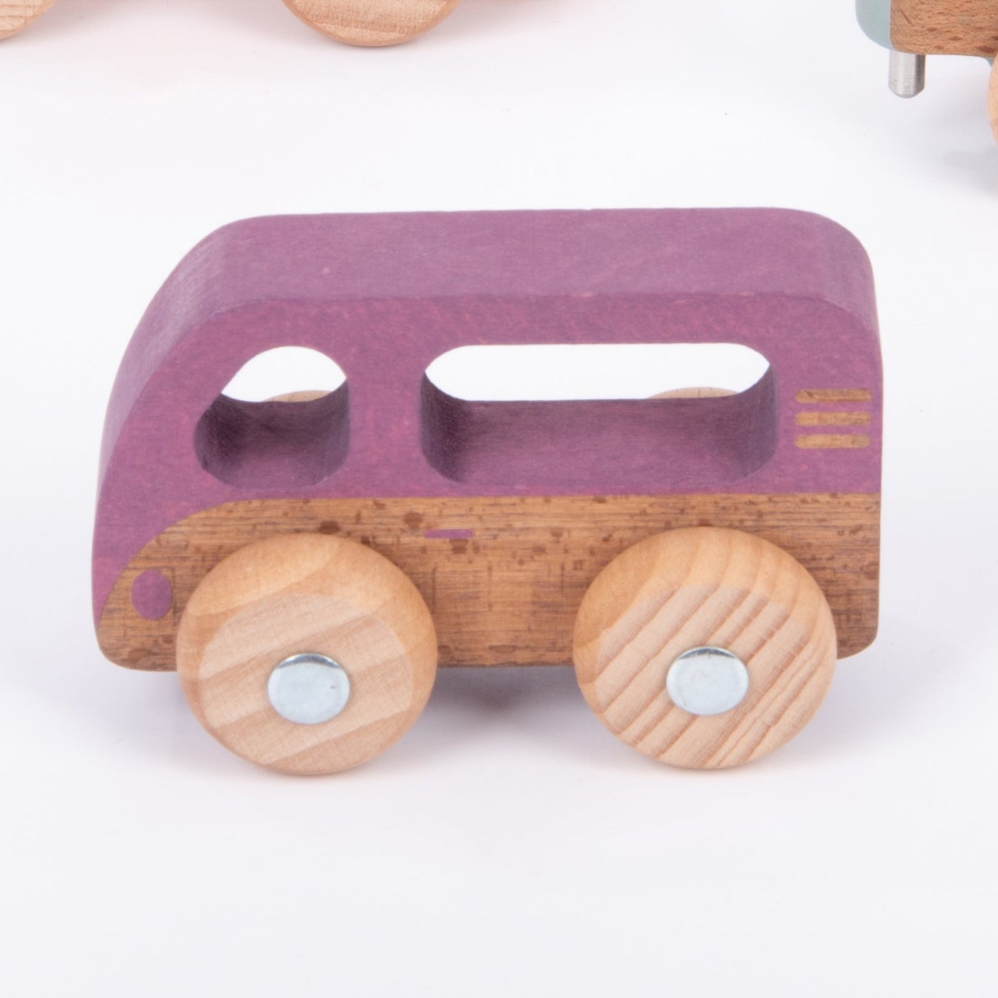 Rainbow Wooden Vehicles (12M+)