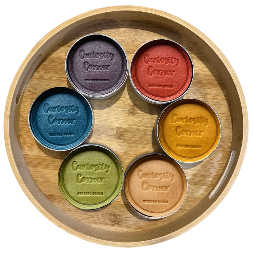 Curiosity Corner Handmade Sensory Play Dough - Earth Collection