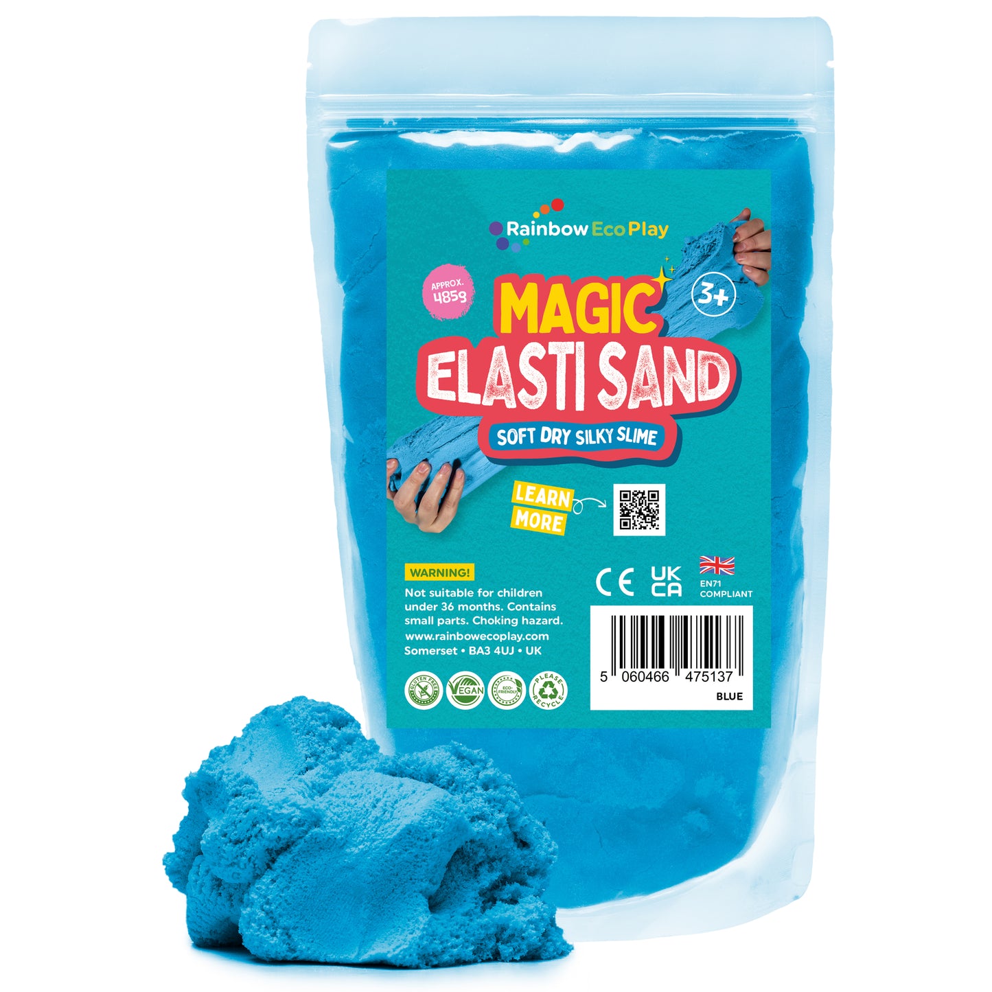 Rainbow Eco Magic Elasti Slime Sand 485G