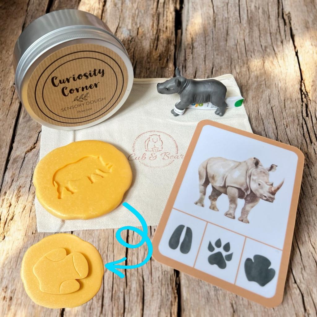 Cub & Bear’s Travel Pouches - Safari Animal Collection