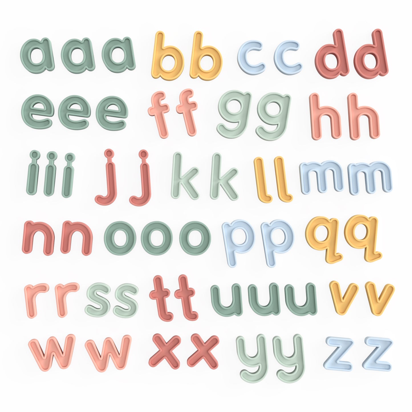 Inspire My Play ~ 57 Lowercase Letter Set for Spelling