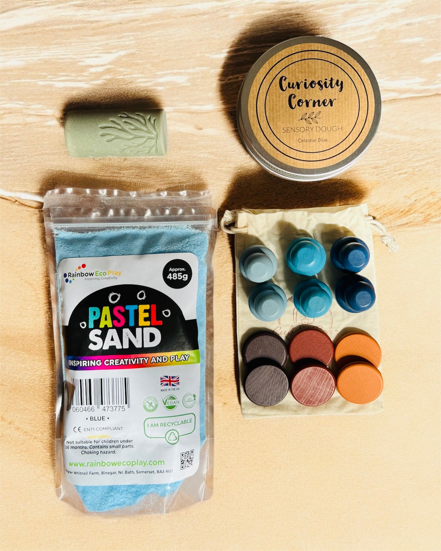 Cub & Bear's Monthly Sensory Play Subscription Box ~ August~ Coastal Adventures