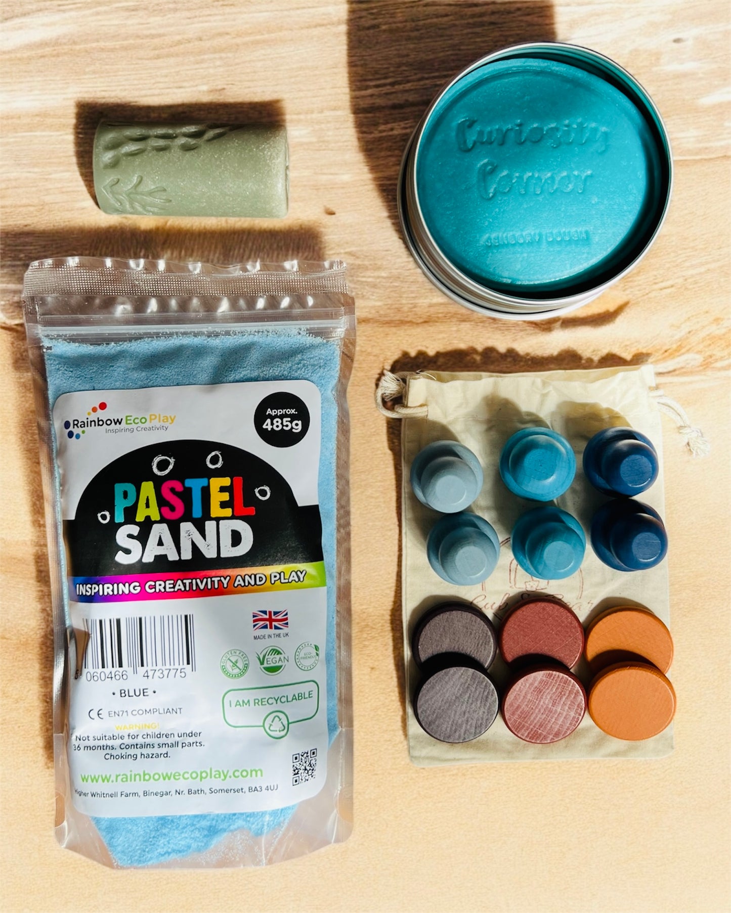 Cub & Bear's Monthly Sensory Play Subscription Box ~ August~ Coastal Adventures