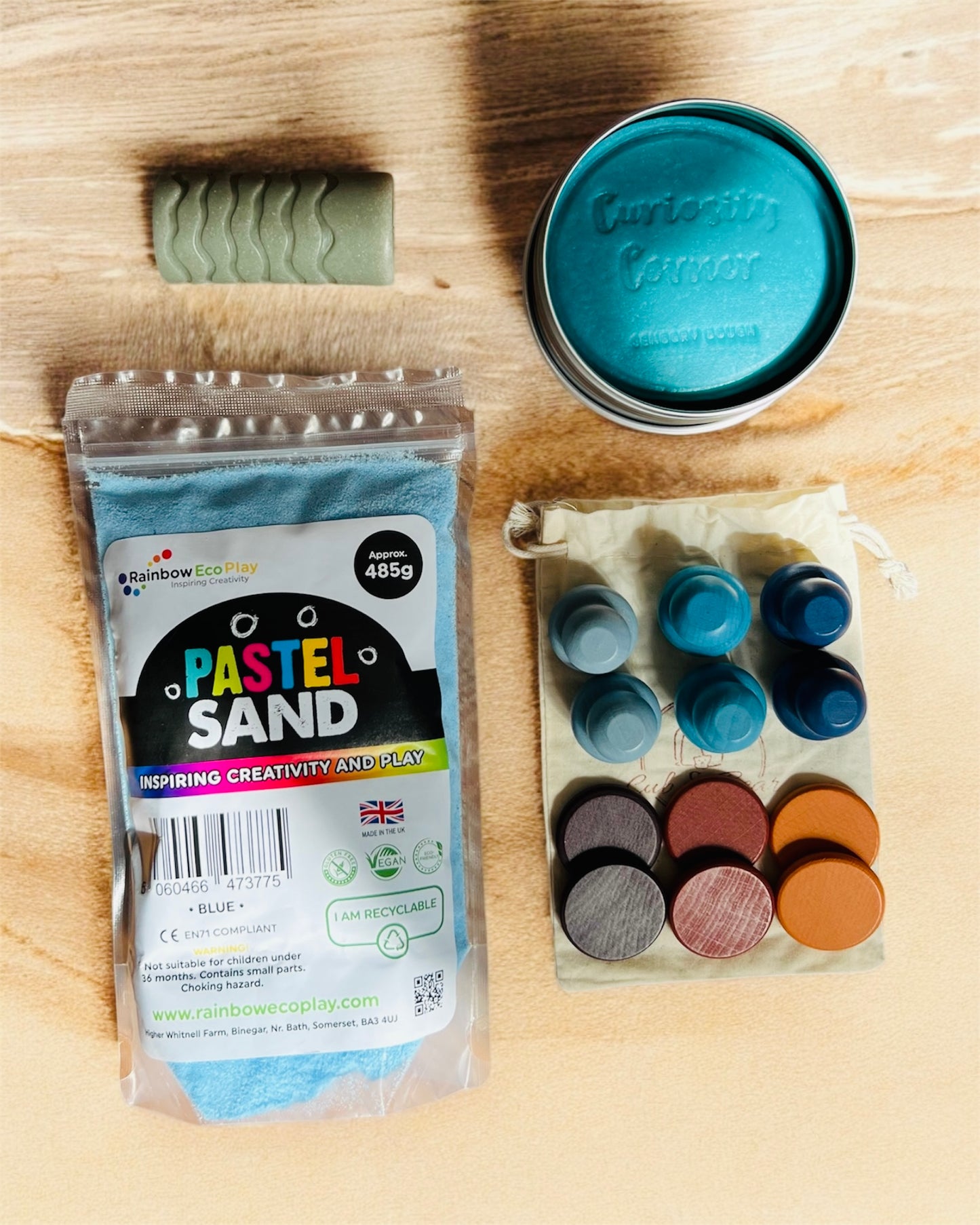 Cub & Bear's Monthly Sensory Play Subscription Box ~ August~ Coastal Adventures
