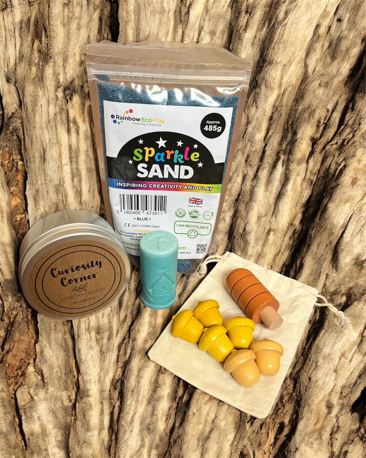 Cub & Bear's Monthly Sensory Play Subscription Box ~ September ~ Autumn Nights