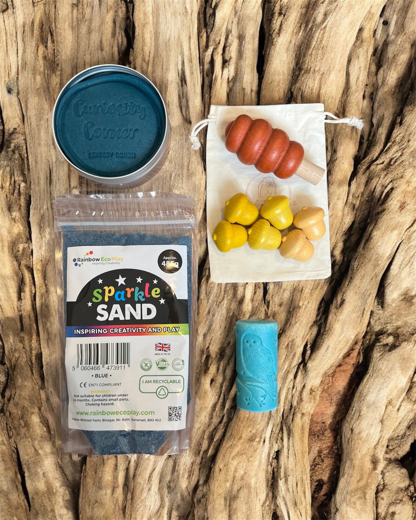 Cub & Bear's Monthly Sensory Play Subscription Box ~ September ~ Autumn Nights