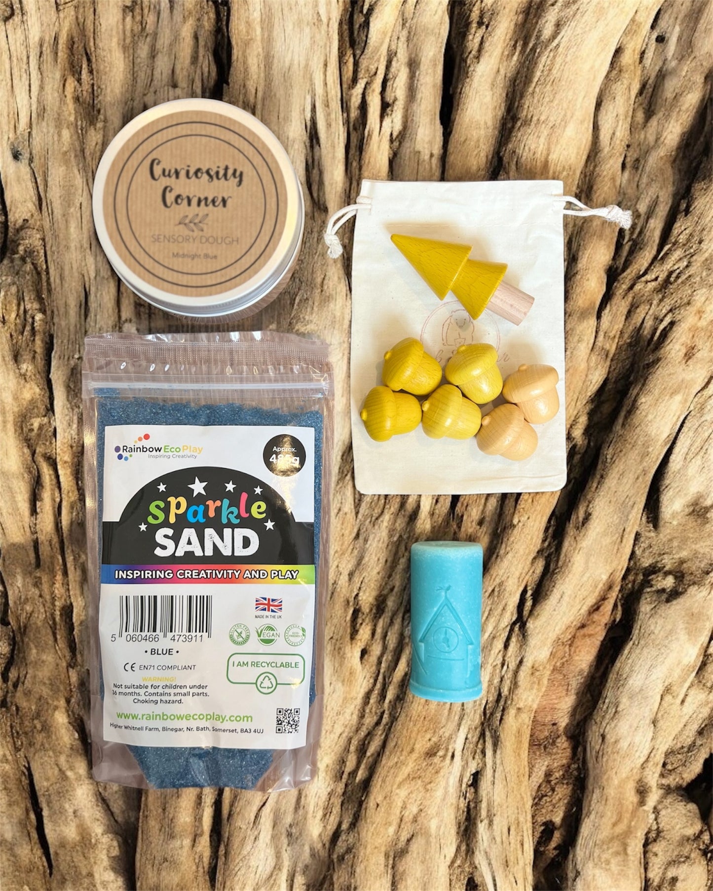 Cub & Bear's Monthly Sensory Play Subscription Box ~ September ~ Autumn Nights
