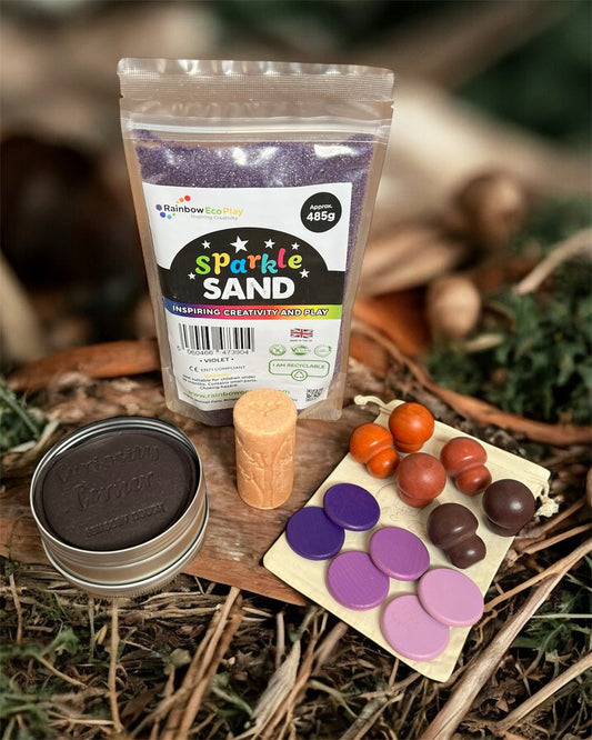 Cub & Bear's Monthly Sensory Play Subscription Box ~ November ~ Nocturnal Neighbours