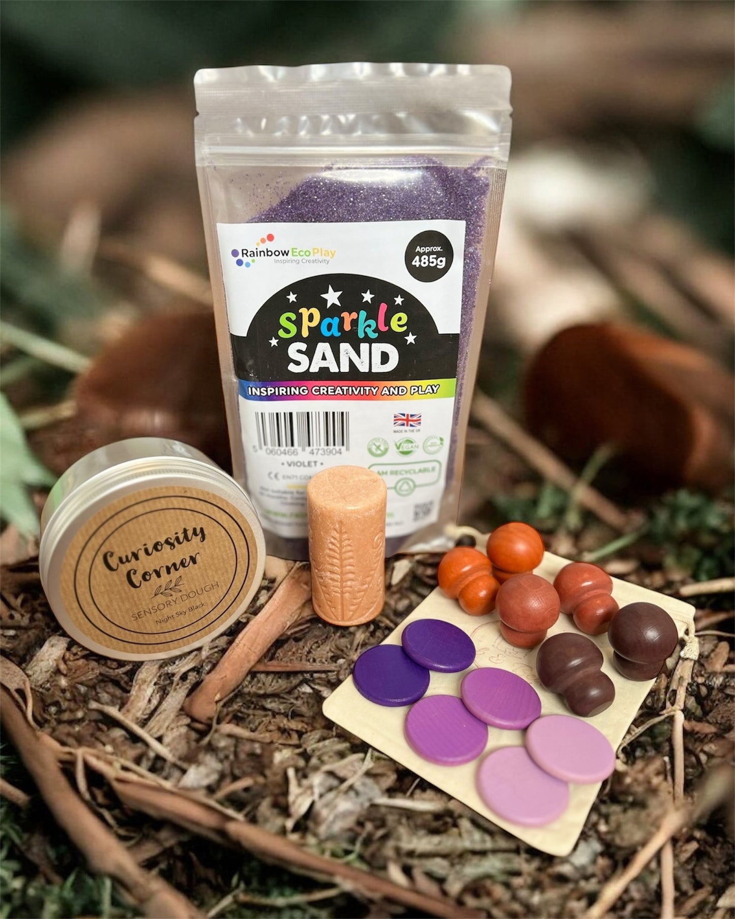 Cub & Bear's Monthly Sensory Play Subscription Box ~ November ~ Nocturnal Neighbours