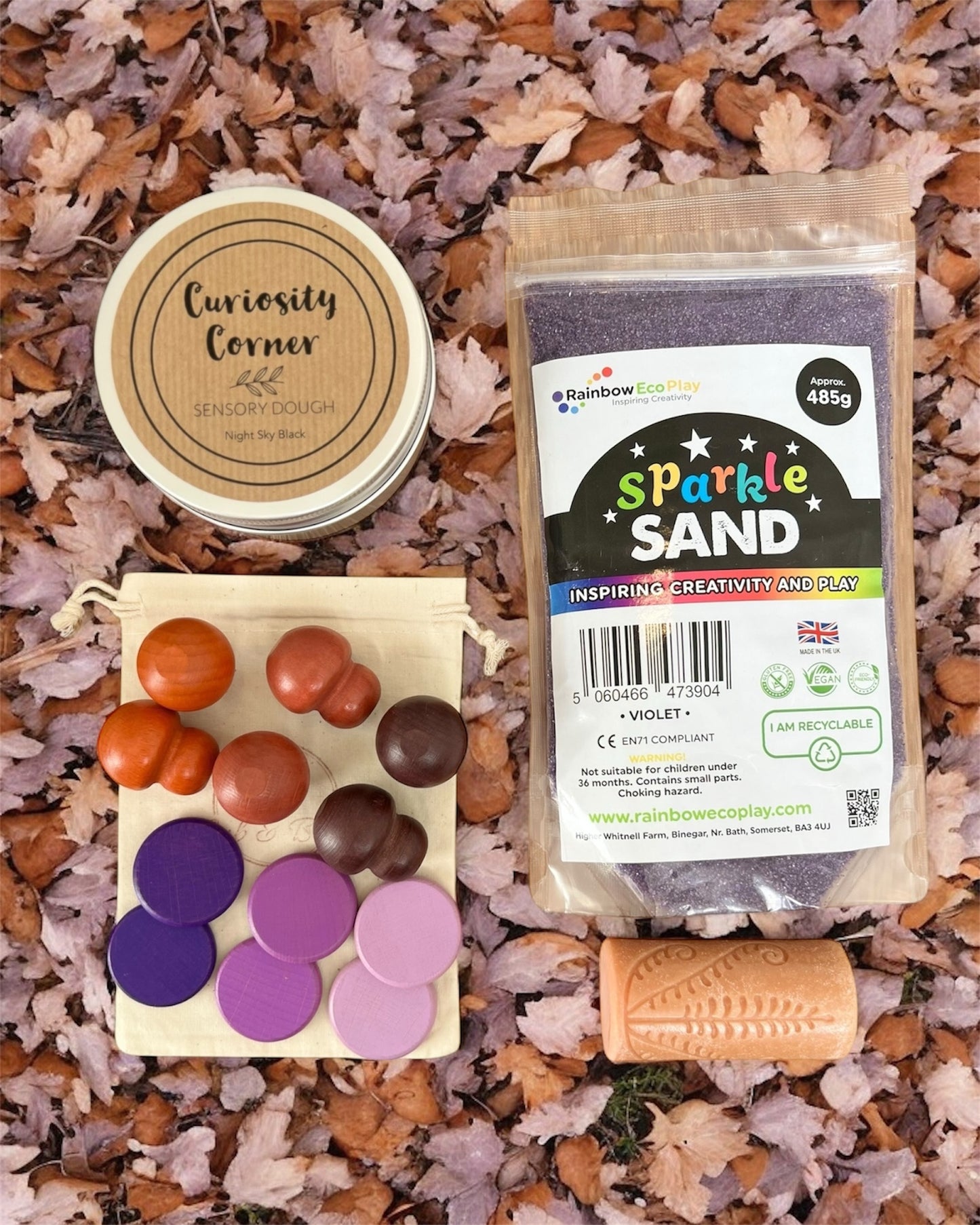 Cub & Bear's Monthly Sensory Play Subscription Box ~ November ~ Nocturnal Neighbours