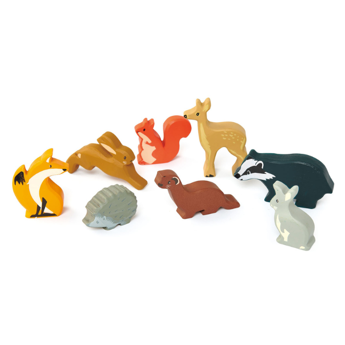 Tender Leaf Toys’ Wooden Woodland Animals