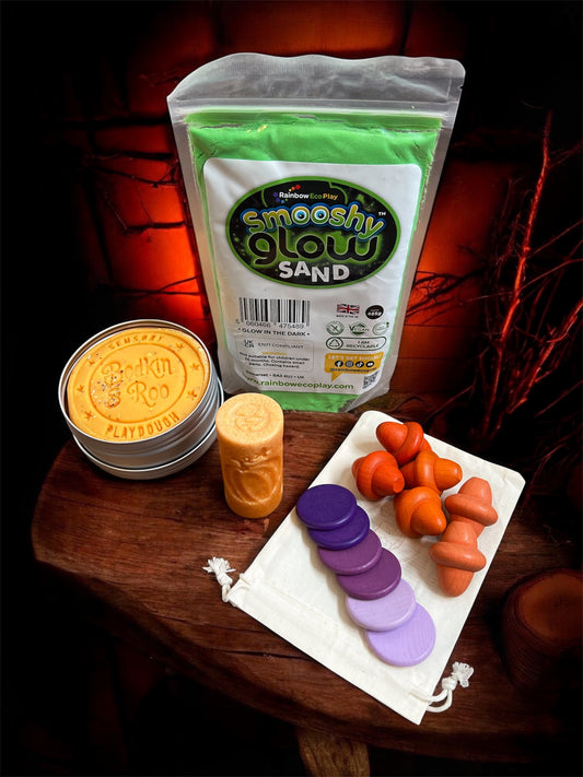 Cub & Bear's Monthly Sensory Play Subscription Box ~ October ~ Halloween Magic ~ Special Edition