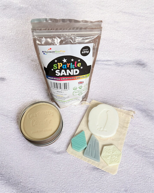 Cub & Bear's Monthly Sensory Play Subscription Box ~ January ~ Polar Explorers