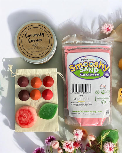 Cub & Bear's Monthly Sensory Play Subscription Box ~ April ~ Gardens in Spring