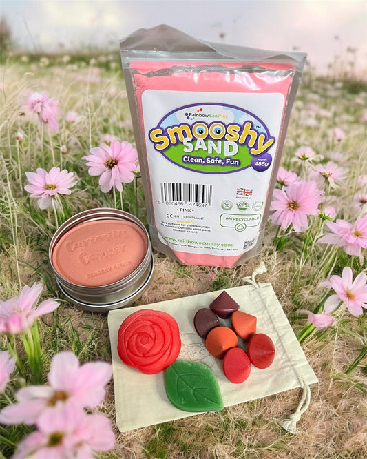 Cub & Bear's Monthly Sensory Play Subscription Box ~ April ~ Gardens in Spring