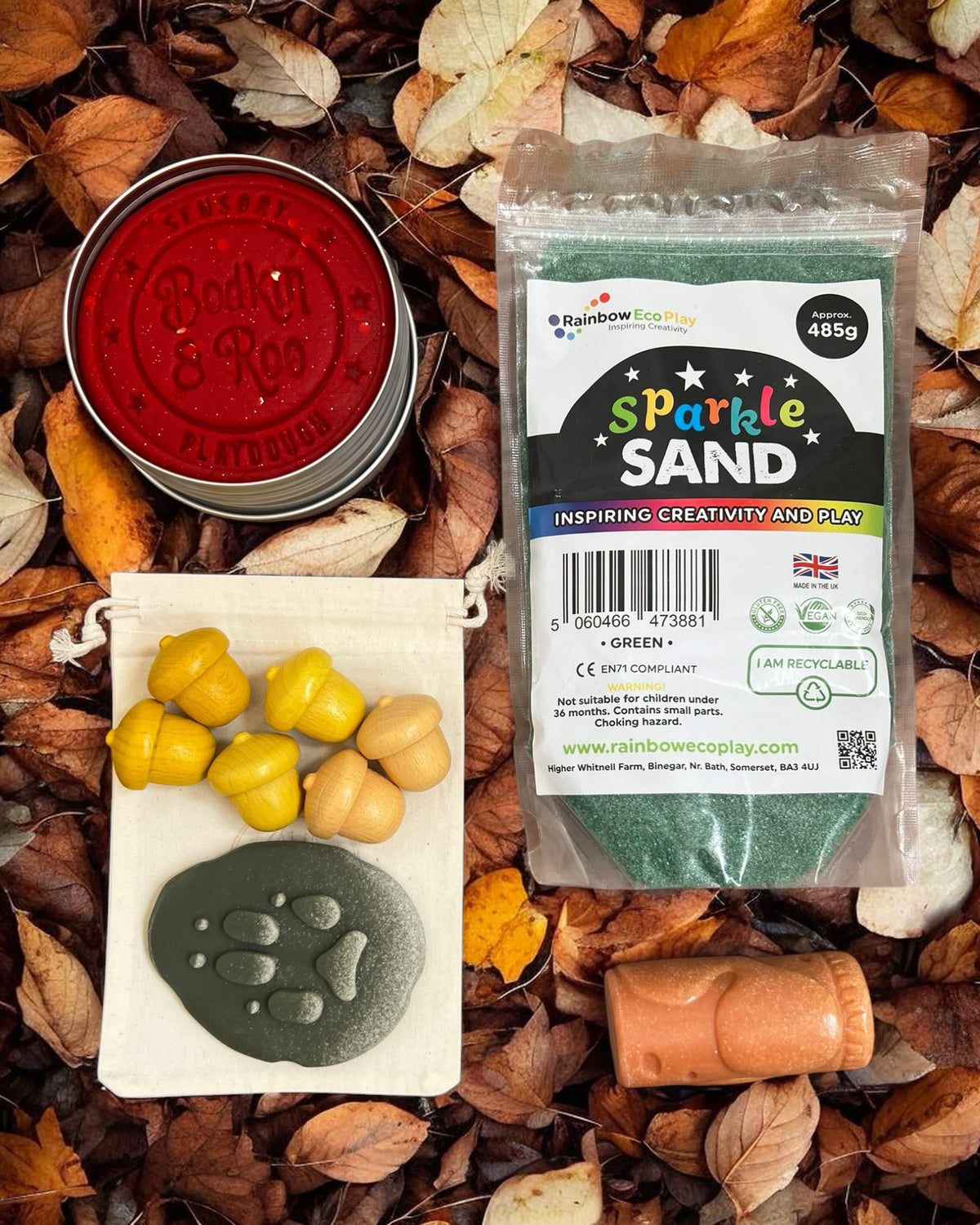 Cub & Bear's Monthly Sensory Play Subscription Box ~ November ~ Woodland Whispers