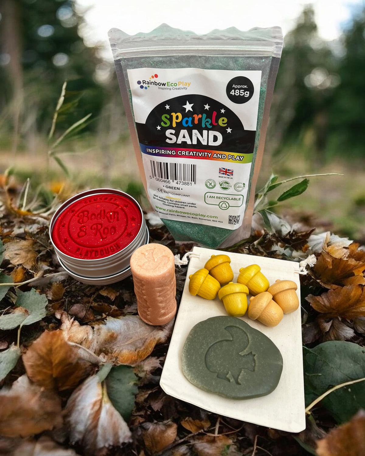 Cub & Bear's Monthly Sensory Play Subscription Box ~ November ~ Woodland Whispers