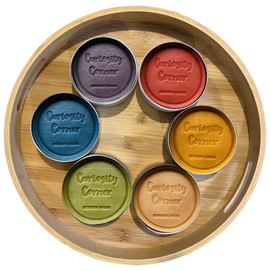 Curiosity Corner Handmade Sensory Play Dough - Earth Collection