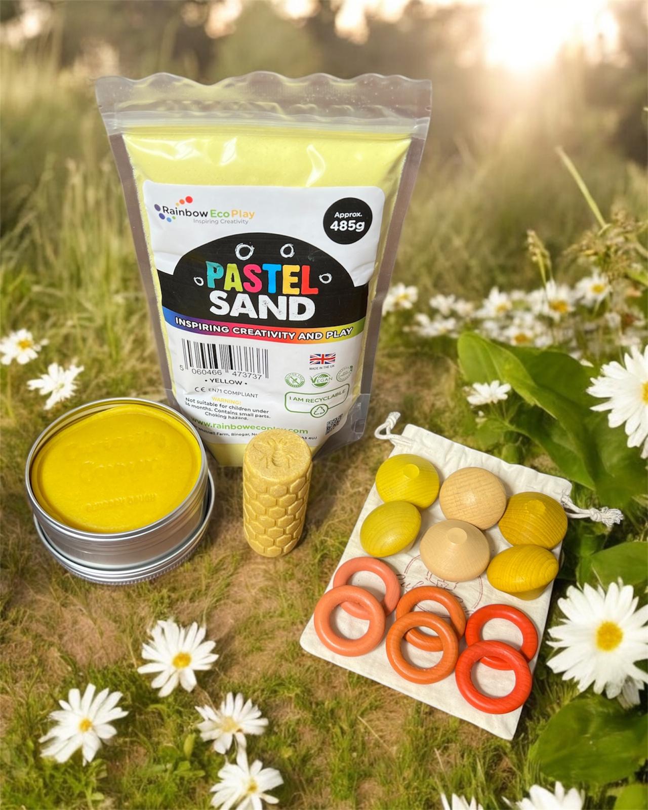Cub & Bear's Monthly Sensory Play Subscription Box ~ May ~ Pollinators' Parade
