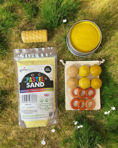 Cub & Bear's Monthly Sensory Play Subscription Box ~ May ~ Pollinators' Parade