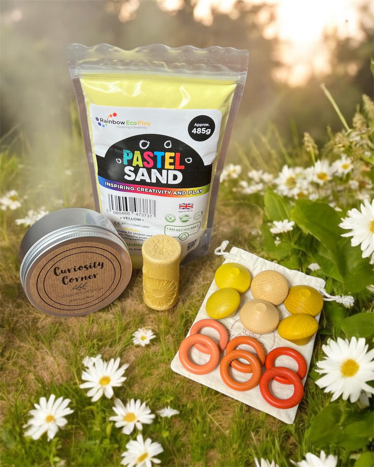 Cub & Bear's Monthly Sensory Play Subscription Box ~ May ~ Pollinators' Parade