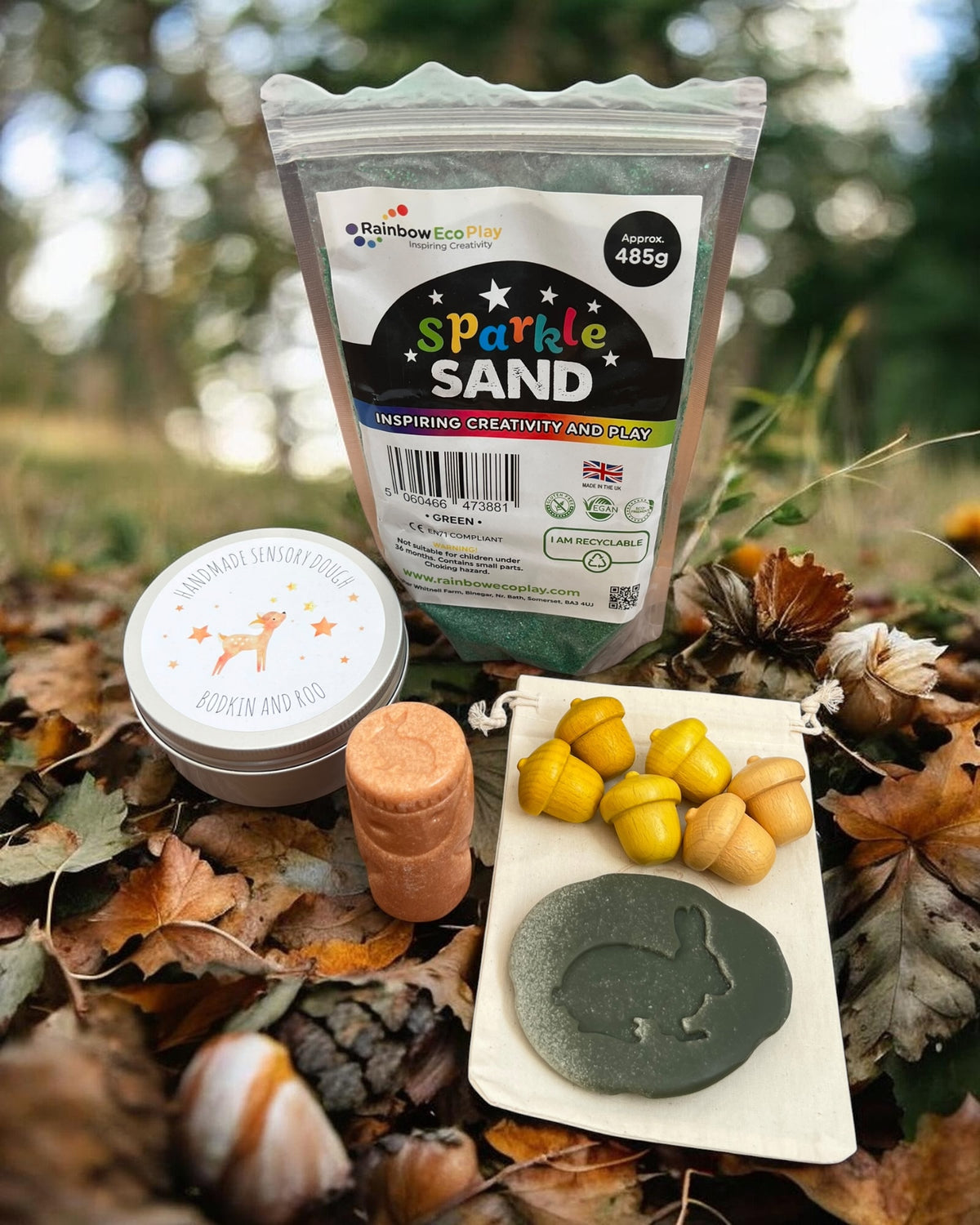 Cub & Bear's Monthly Sensory Play Subscription Box ~ November ~ Woodland Whispers