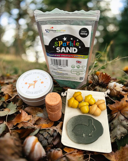 Cub & Bear's Monthly Sensory Play Subscription Box ~ November ~ Woodland Whispers