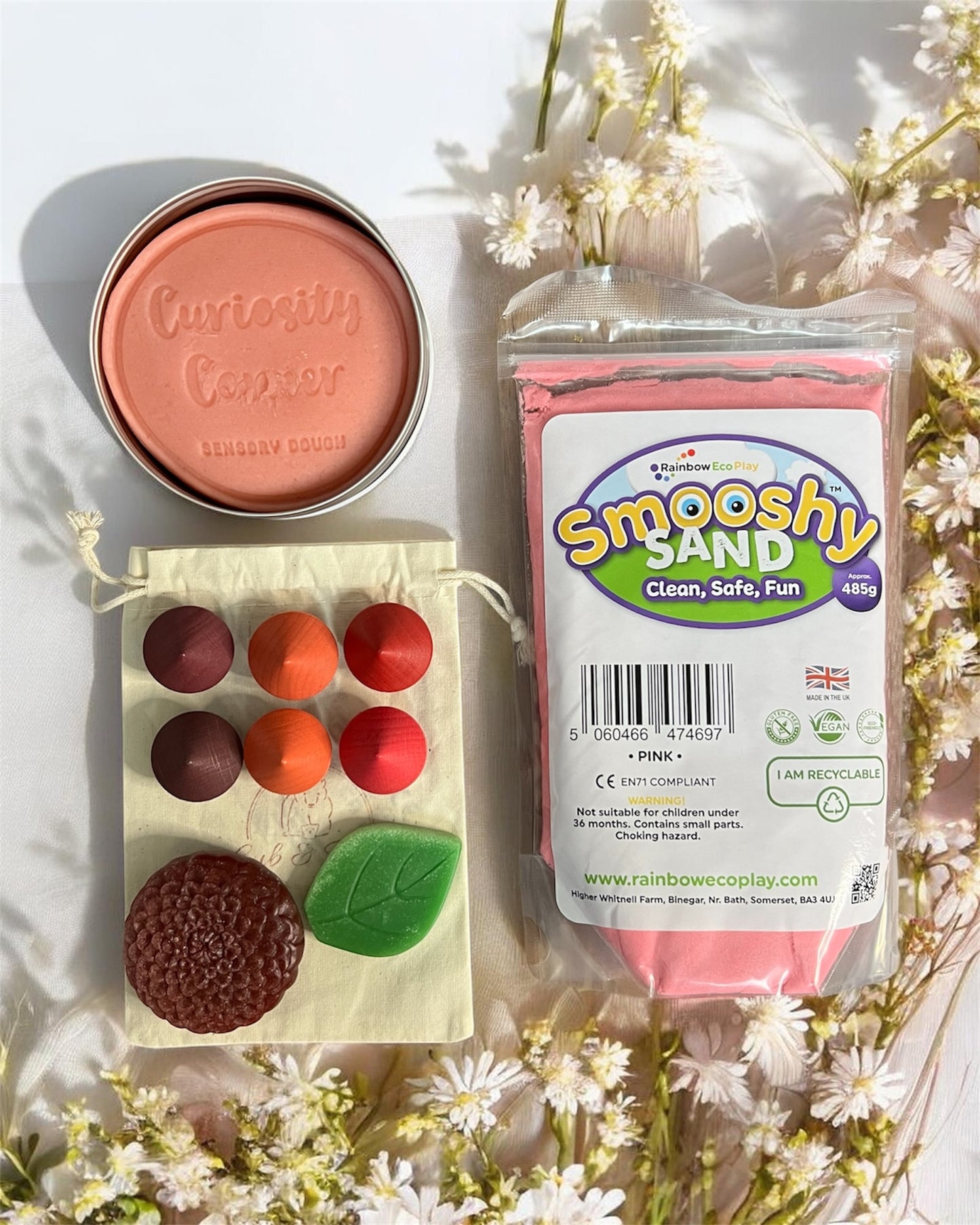 Cub & Bear's Monthly Sensory Play Subscription Box ~ April ~ Gardens in Spring