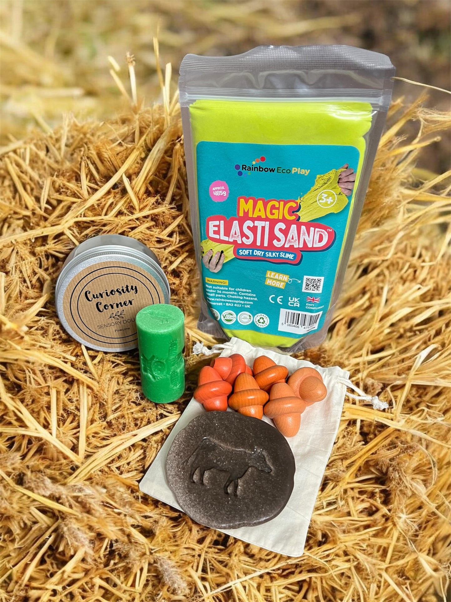 Cub & Bear's Monthly Sensory Play Subscription Box ~ September ~ Autumn Harvest
