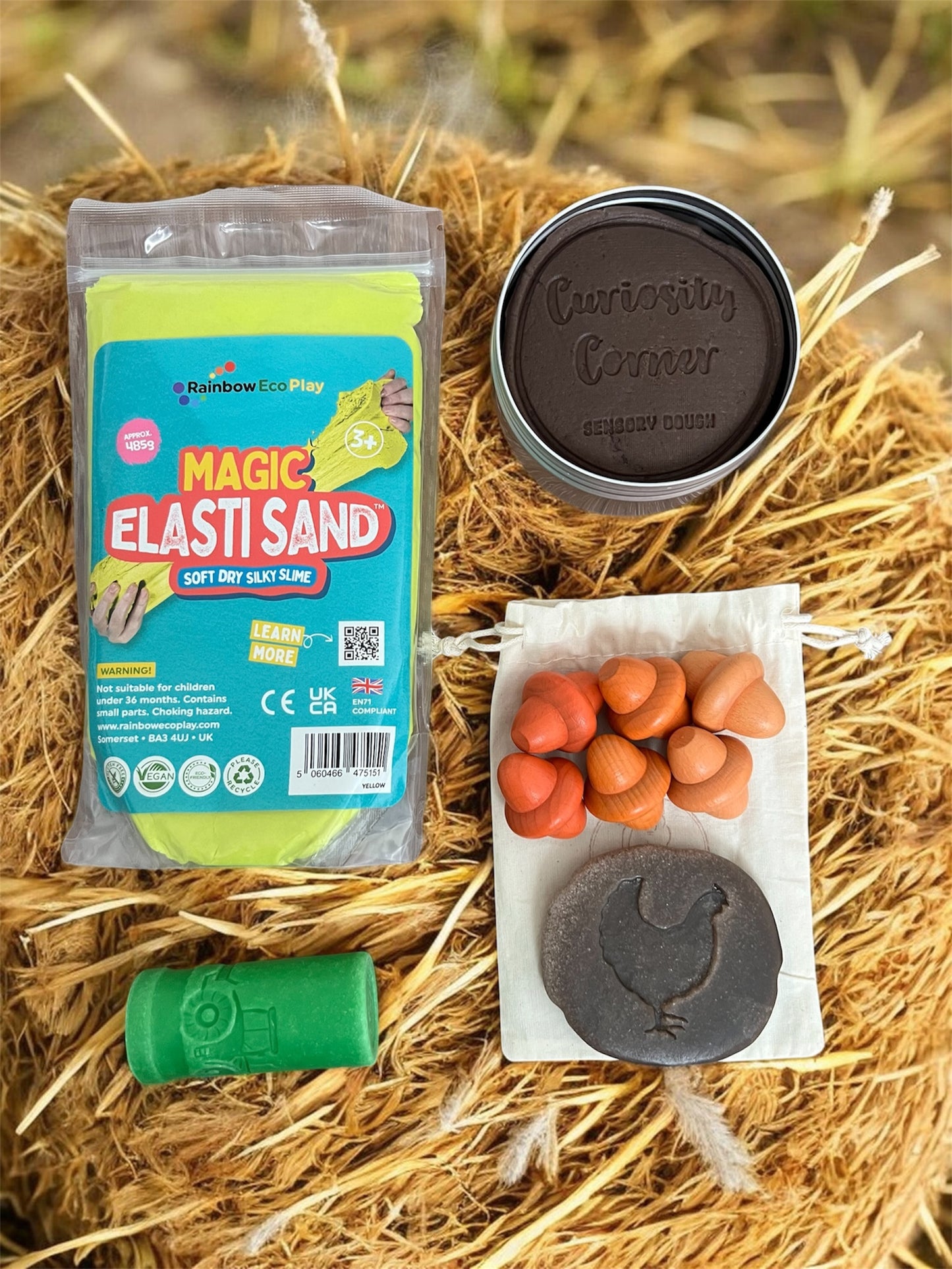 Cub & Bear's Monthly Sensory Play Subscription Box ~ September ~ Autumn Harvest