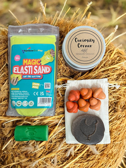 Cub & Bear's Monthly Sensory Play Subscription Box ~ September ~ Autumn Harvest