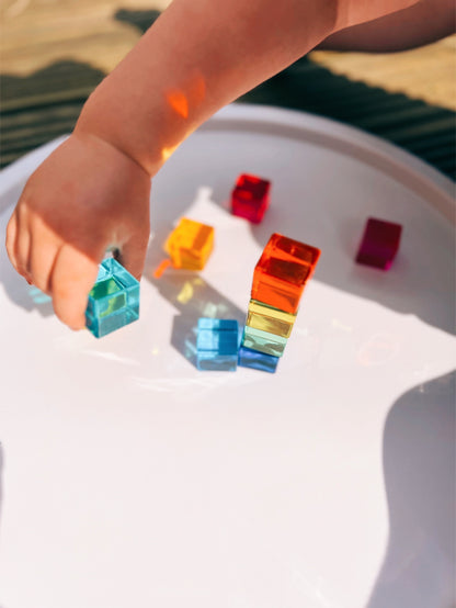 Explore Light & Colour Rainbow Cube Gems 10 Pack (10M+)