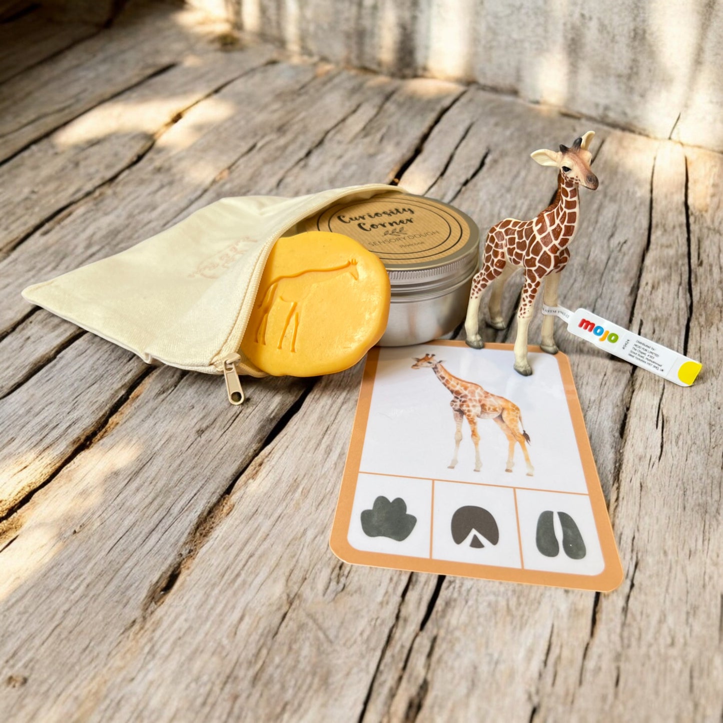 Cub & Bear’s Discovery Pouches - Safari Animal Collection