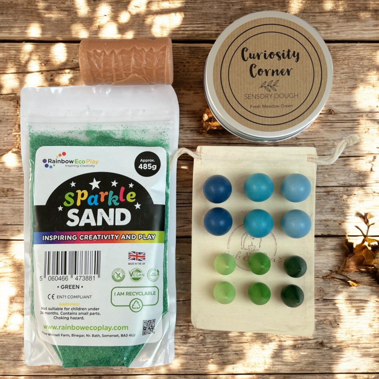 Cub & Bear's Monthly Sensory Play Subscription Box ~ February ~ Woodland Awakening