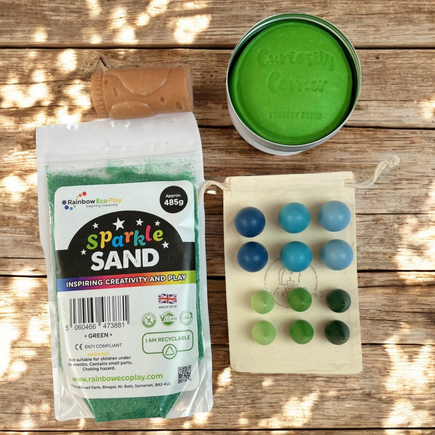 Cub & Bear's Monthly Sensory Play Subscription Box ~ February ~ Woodland Awakening