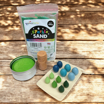 Cub & Bear's Monthly Sensory Play Subscription Box ~ February ~ Woodland Awakening