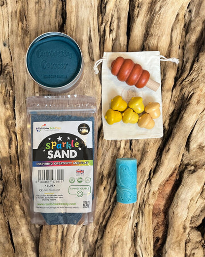 Cub & Bear's Monthly Sensory Play Subscription Box ~ September ~ Autumn Nights