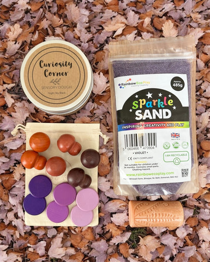 Cub & Bear's Monthly Sensory Play Subscription Box ~ November ~ Nocturnal Neighbours