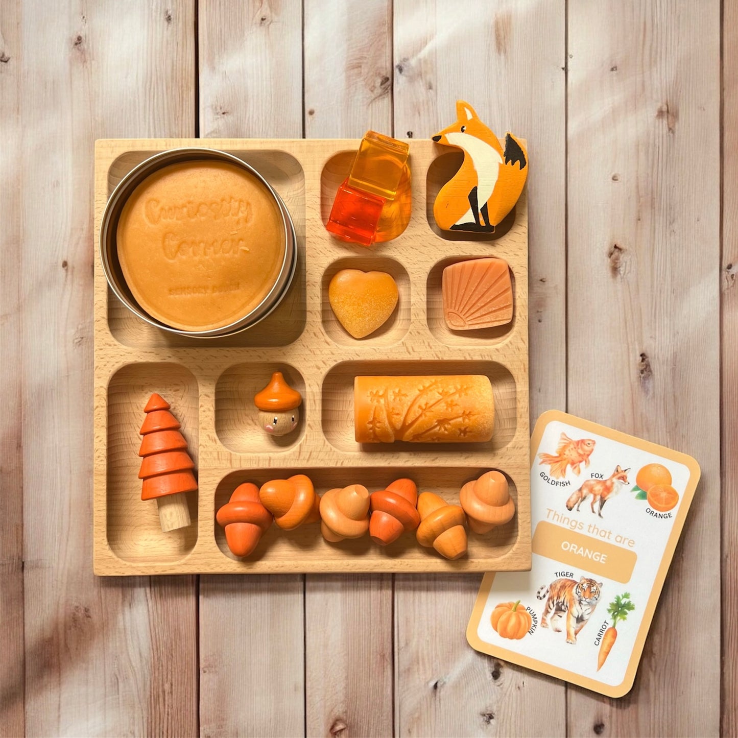 Discover Through Play ~ Colour-Themed Sensory Tinker Sets