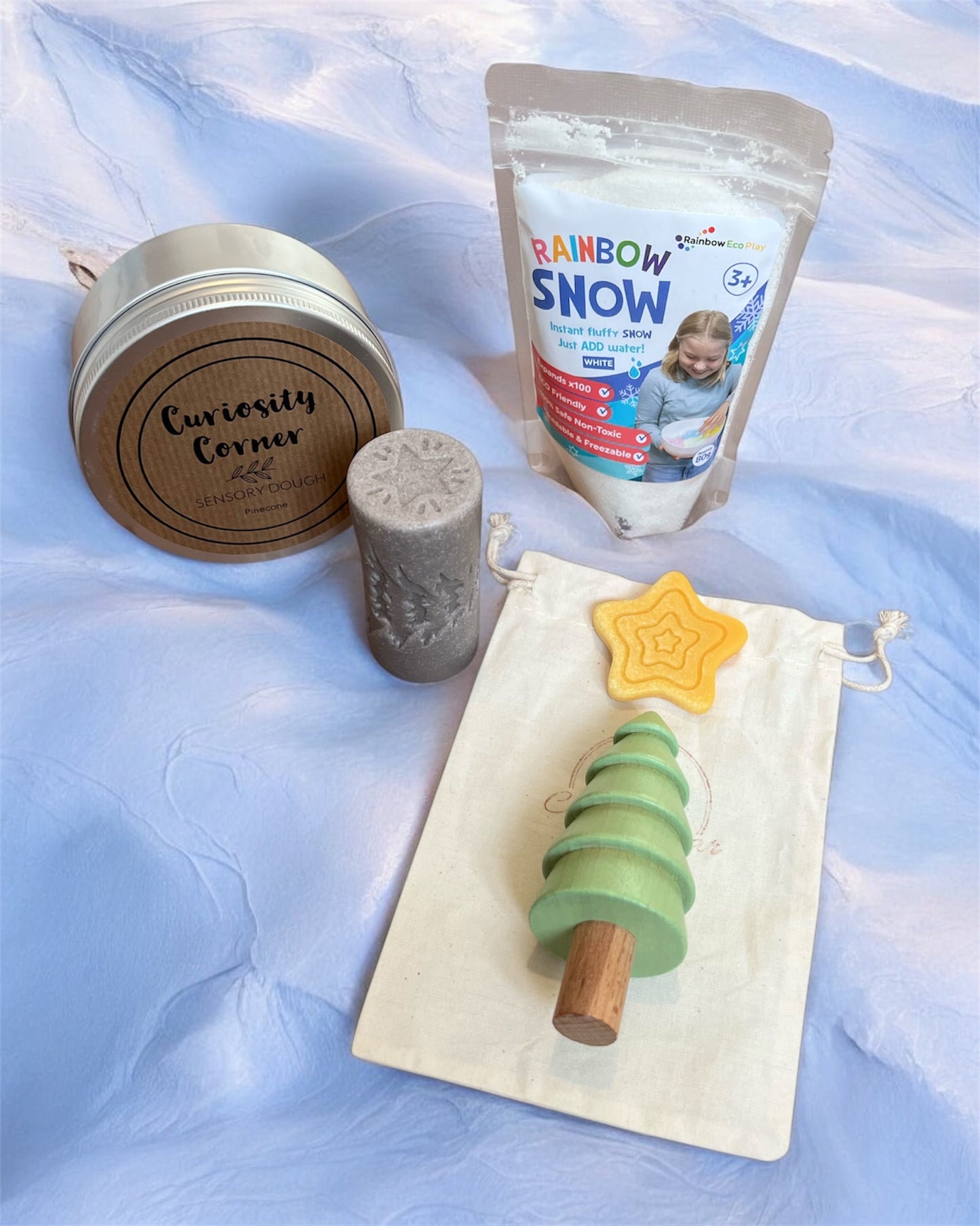 Cub & Bear's Monthly Sensory Play Subscription Box ~ December ~ Midwinter Magic