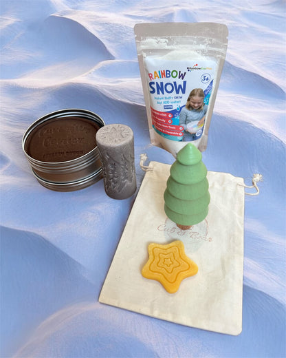 Cub & Bear's Monthly Sensory Play Subscription Box ~ December ~ Midwinter Magic