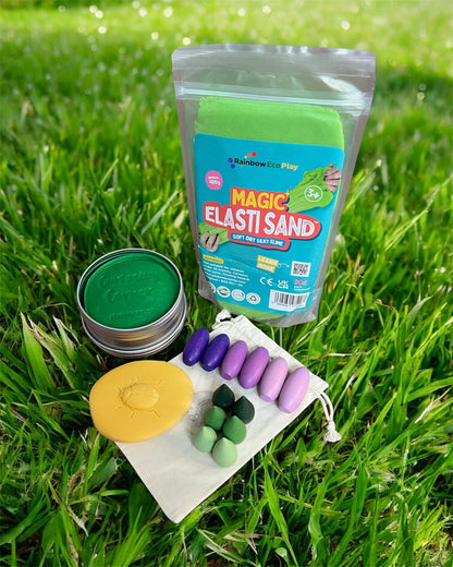 Cub & Bear's Monthly Sensory Play Subscription Box ~ May ~ Nature’s Little Helpers