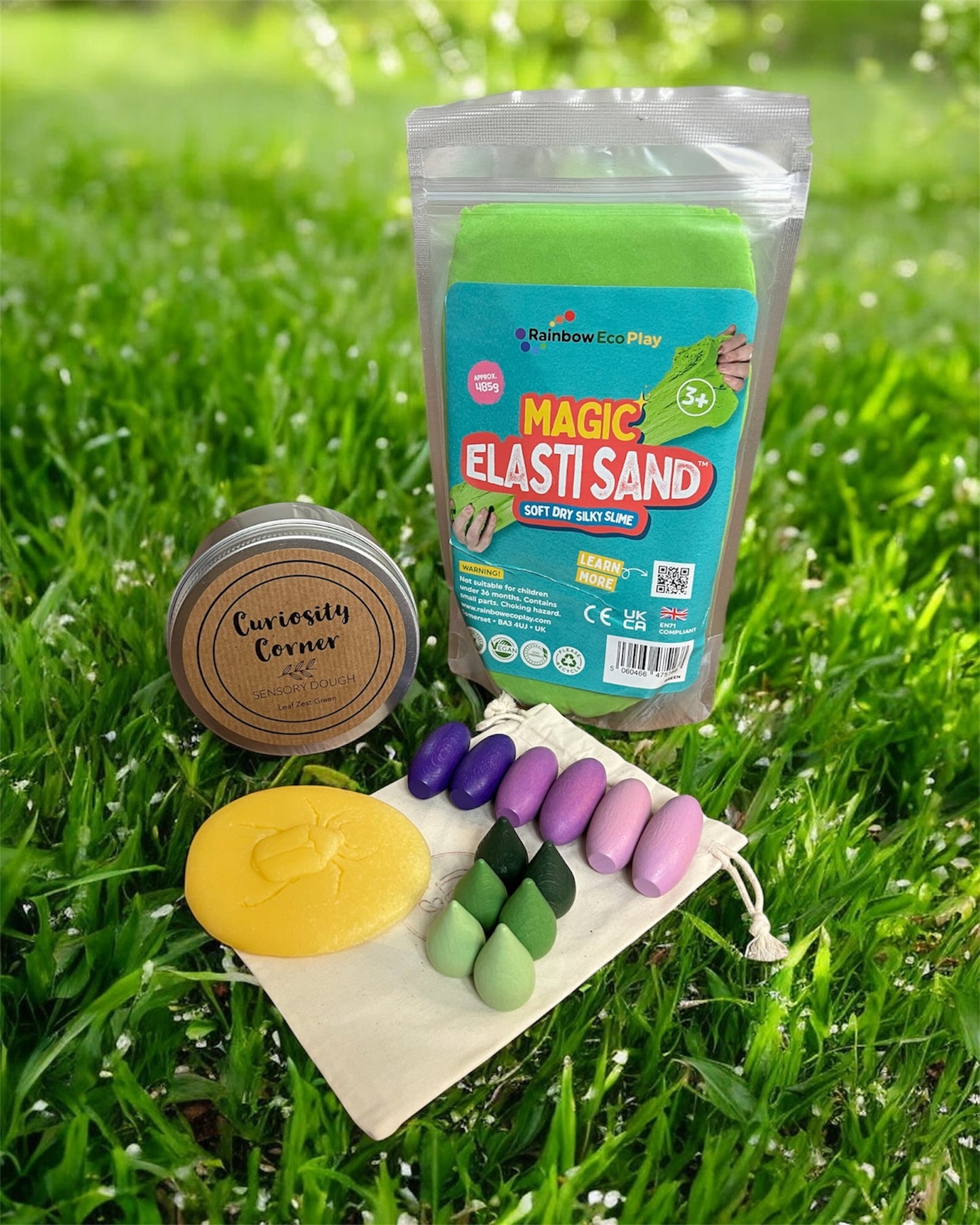 Cub & Bear's Monthly Sensory Play Subscription Box ~ May ~ Nature’s Little Helpers