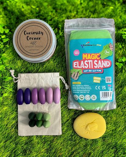 Cub & Bear's Monthly Sensory Play Subscription Box ~ May ~ Nature’s Little Helpers
