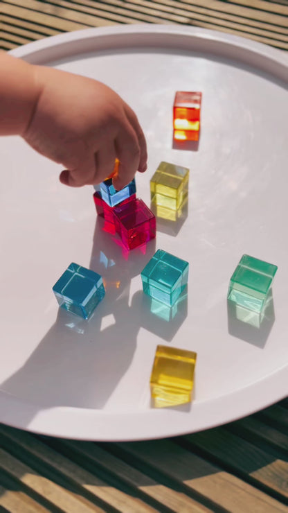 Explore Light & Colour Rainbow Cube Gems 10 Pack (10M+)